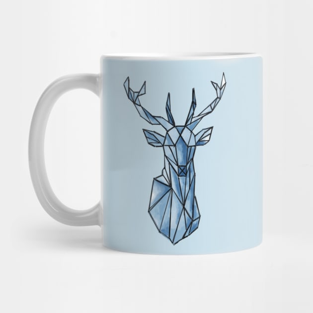 Polygonal deer by Uwaki